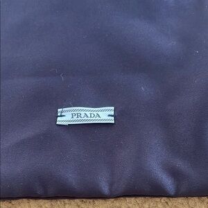 2 Prada Navy dust bags